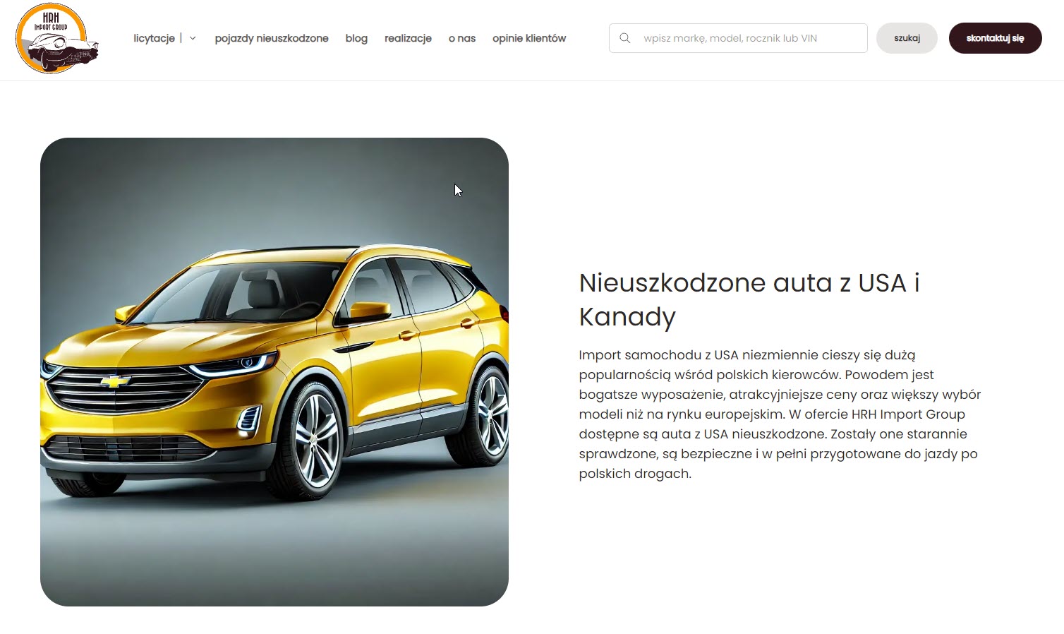 Czy auta z USA nieuszkodzone to dobre rozwiązanie dla osób szukających samochodu premium?