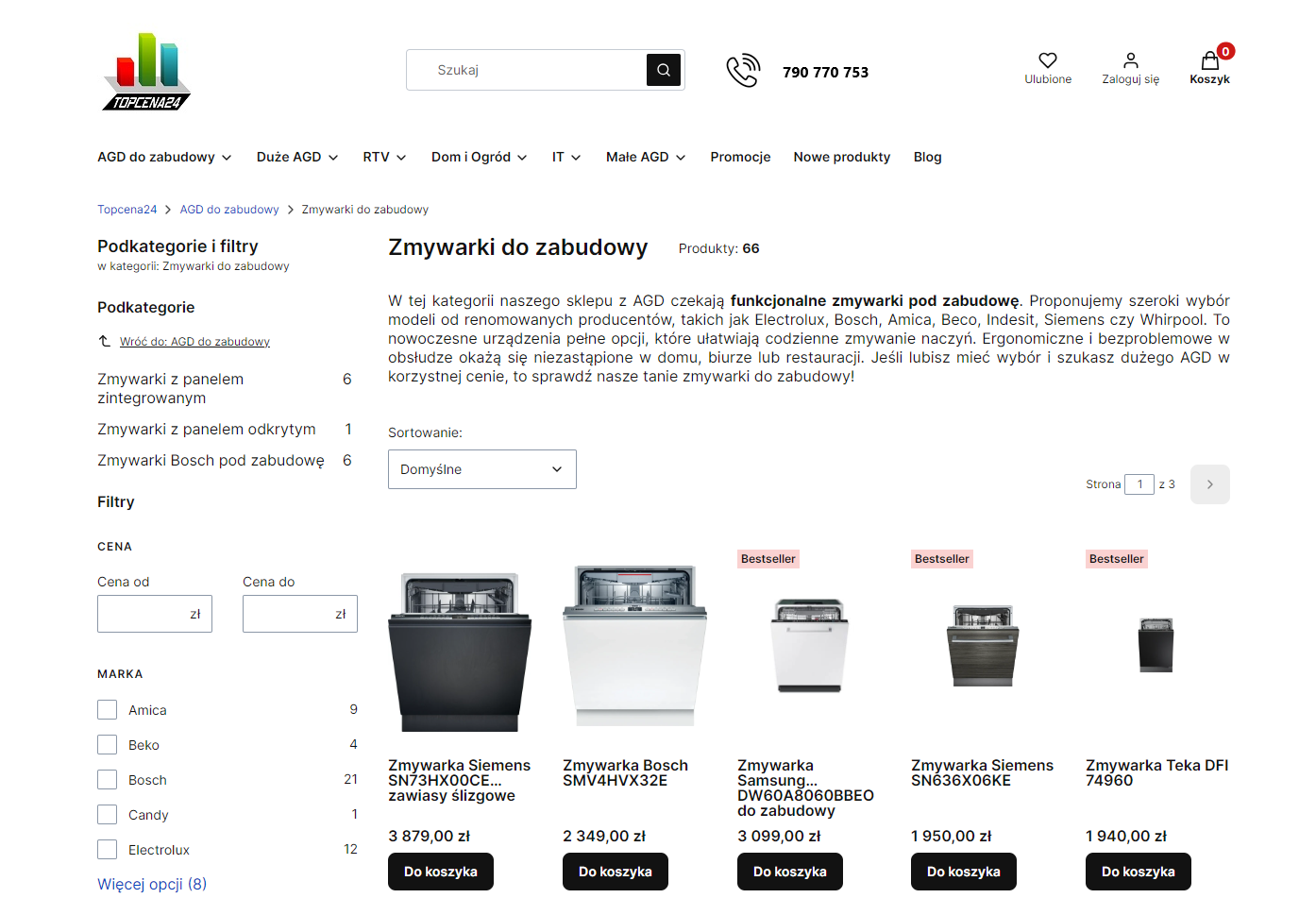 Mała kuchnia bez kompromisów - kompaktowe zmywarki pod zabudowę dla mieszkań w bloku