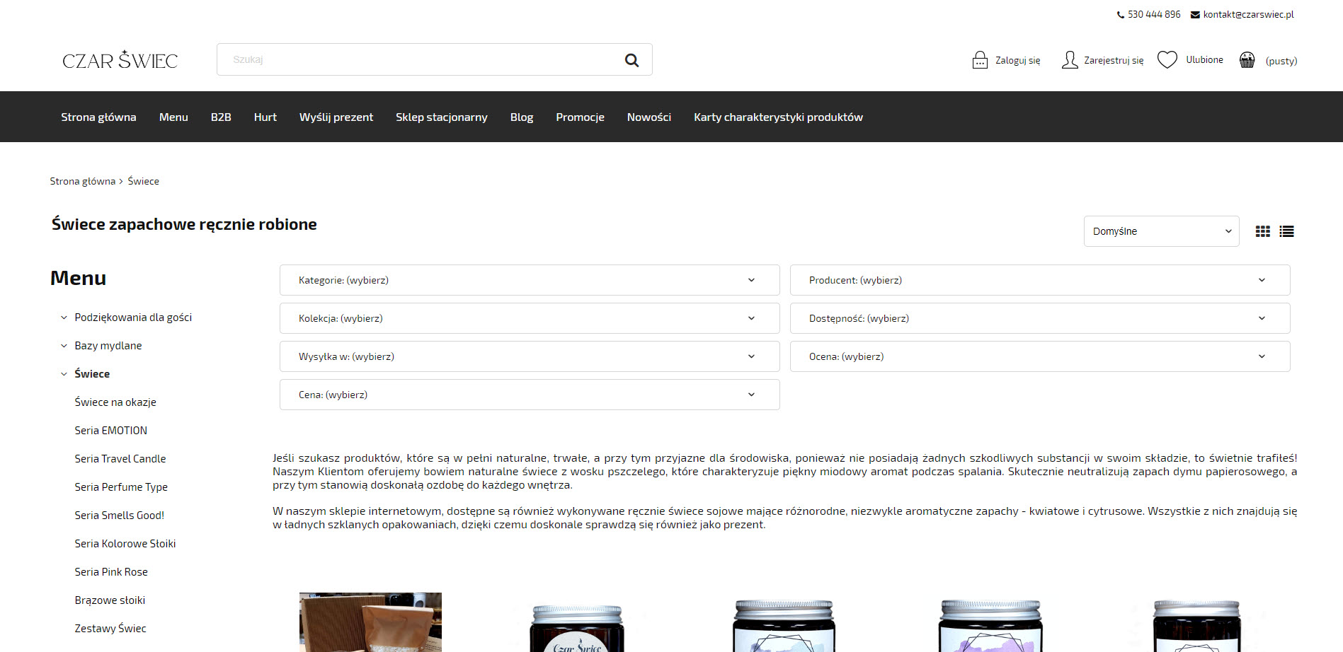 Ręcznie robione świece sojowe z knotem drewnianym czy bawełnianym - co wybrać i kiedy?